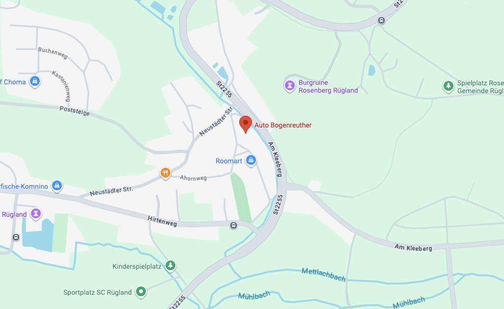 Anfahrt Google Maps Karte